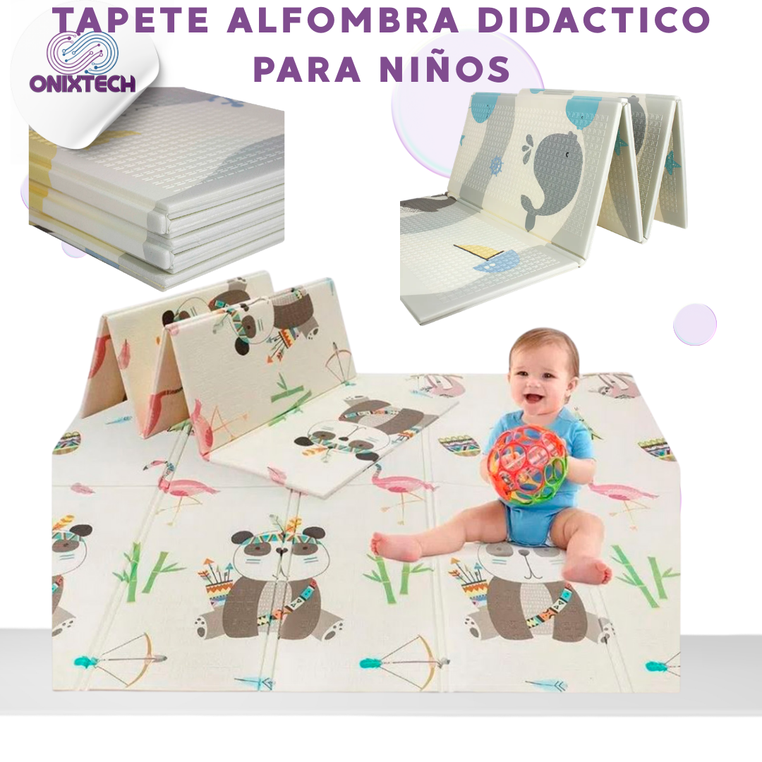 TAPETE ALFOMBRA DIDACTICO PARA NIÑOS